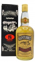 Glenturret Single Highland Malt (Old Bottling) 8 year old