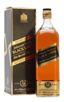 Johnnie Walker Black Label 12 Year Old / Bottled 1980s