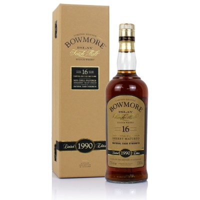 Bowmore 1990 16 Year Old, Sherry Cask Matured