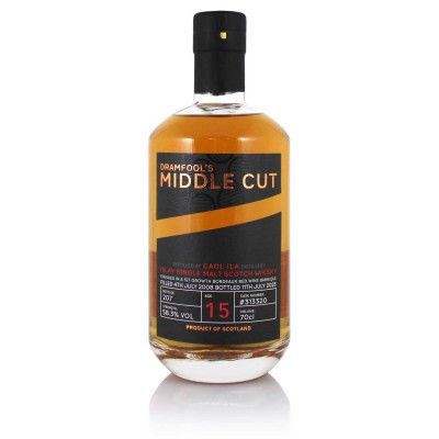 Caol Ila 2008 15 Year Old, Dramfool Middle Cut Cask #313320
