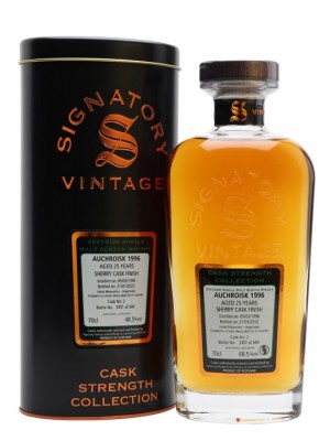 Auchroisk 1996 / 25 Year Old / Sherry Cask / Signatory