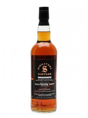 Aultmore 2007 / 17 Year Old / 100 Proof Exceptional Edition #5 /Signatory