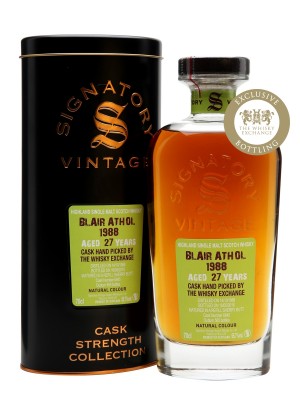 Blair Athol 1988 / 27 Year Old / Signatory / Exclusive to The Whisky Exchange