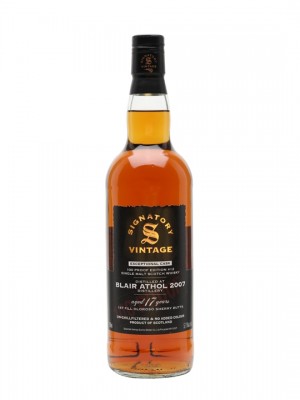 Blair Athol 2007 / 17 Year Old / 100 Proof Exceptional Edition 12 / Signatory