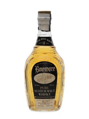 Bowmore 18 Year Old / Sherriff's / Bottled 1960s