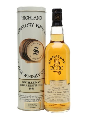 Brora 1981 / 18 Year Old / Millennium / Signatory