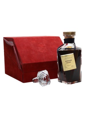 Martell Cordon Bleu Cognac / Baccarat Decanter / Bottled 1980s