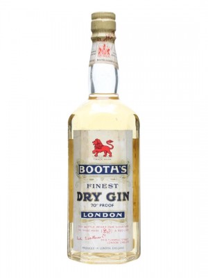 Booth's London Dry Gin High Dry Bottled 1970s | English Gin Booth's London Dry Gin High Dry Bottled 1970s | English Gin