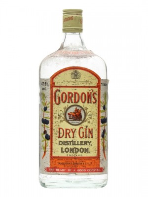 Gordon's Dry Gin / Bottled 1980s
