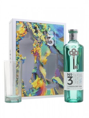 No.3 London Dry Gin Glass Set
