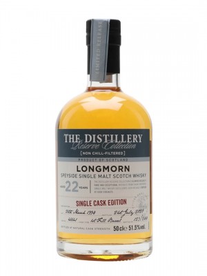 Longmorn 1998 / 22 Year Old / Cask #46641 / Distillery Reserve Collection