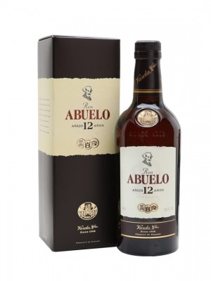 Ron Abuelo 12 Year Old Anejo Rum / Gift Box Single Modernist Rum