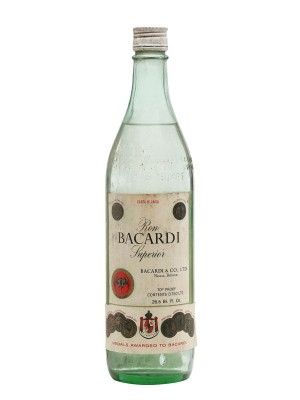 Bacardi Superior Rum (Nassau) / Bottled 1970s