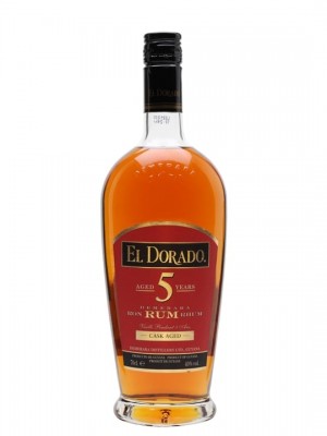 El Dorado 5 Year Old Gold Rum Single Modernist Rum