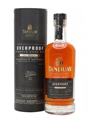 Tanduay Overproof Reserve Dark Rum Single Modernist Rum