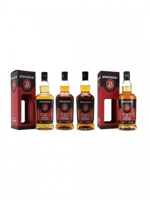 Springbank 12 Year Old Cask Strength Set / 4 Bottles