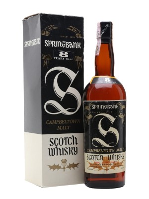 Springbank 8 Year Old / Bottled 1960s