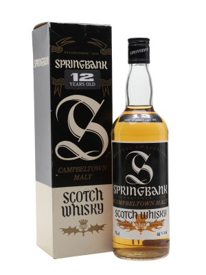 Springbank 12 Year Old / Bottled 1980s
