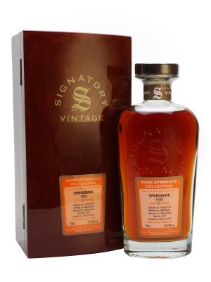Springbank 1970 / 37 Year Old / Sherry Butt #1621