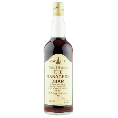 Caol Ila 15 Year Old, The Manager's Dram 1990 Bottling