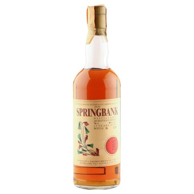 Springbank 1965 25 Year Old, R. W. Duthies 1990 Bottling for Samaroli - Flowers Label