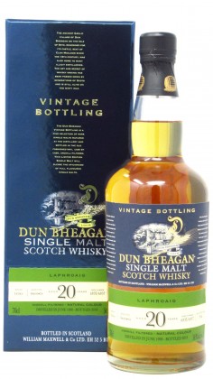 Laphroaig Dun Bheagan Single Malt 1998 20 year old
