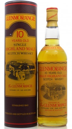 Glenmorangie Highland Single Malt (old bottling) 10 year old