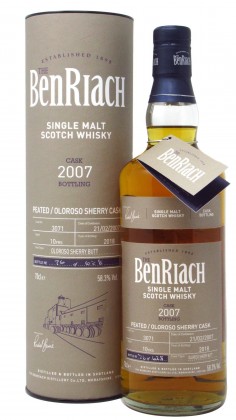 Benriach Single Cask #3071 2007 10 year old