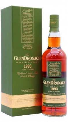Glendronach Master Vintage 1993 25 Year Old