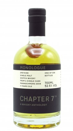 Mannochmore Chapter 7 Single Cask #16612 2008 11 year old