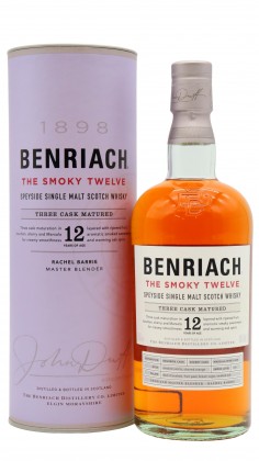 Benriach The Smoky Twelve Speyside Single Malt Scotch 12 year old