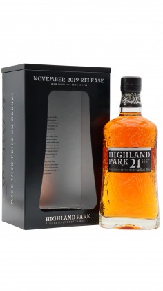 Highland Park November 2019 Release Single Malt Scotch 21 year old