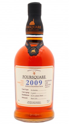 Foursquare Exceptional Cask Selection Mark XVII - Cask Streng 2009 12 Year Old Rum