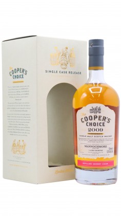 Mannochmore Cooper's Choice - Single Sherry Cask #1446 2009 12 year old