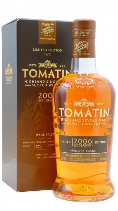 Tomatin Portuguese Collection - Madeira Cask Highland Sing 2006 15 year old