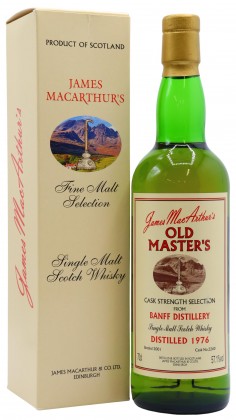 Banff James MacArthurs Single Cask #2260 1976 25 year old