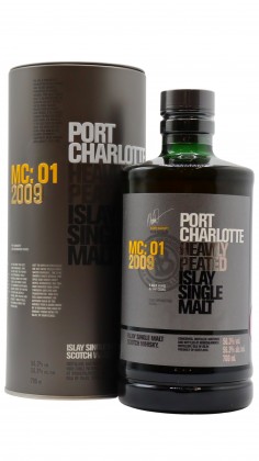 Port Charlotte MC: 01 Heavily Peated Islay Single Malt Scotch 2009 9 year old