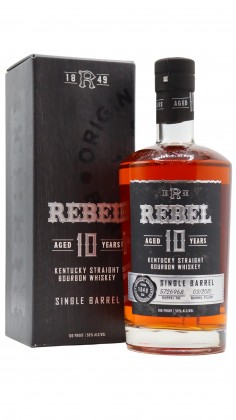 Rebel Single Barrel Bourbon 10 year old