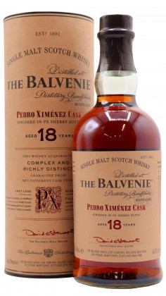 Balvenie Pedro Ximenez Cask Matured 18 Year Old