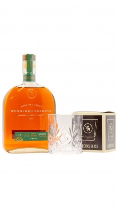 Woodford Reserve Glass & Distiller's Select Straight Rye