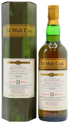 Caol Ila Old Malt Cask 25th Anniversary Single Cask #56877 2010 13 year old