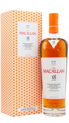 Macallan The Colour Collection Single Malt Scotch 18 year old