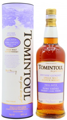 Tomintoul Pedro Ximenez Sherry Cask Finish