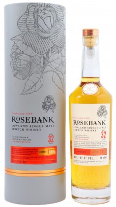 Rosebank (silent) Release #3 Single Malt Scotch 1990 32 year old