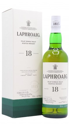 Laphroaig Islay Single Malt 18 year old