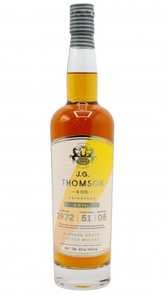 J.G. Thomson Batch 05 Blended Grain Scotch 1972 51 Year Old