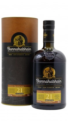 Bunnahabhain Cask Strength Pedro Ximenez Cask Finish Islay Sing 21 year old