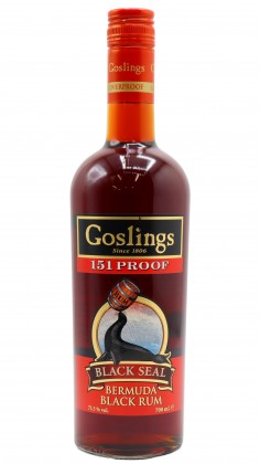 Goslings 151 Proof Black Seal Rum