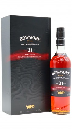 Bowmore Sherry Oak Collection Islay Single Malt Scotch 21 year old