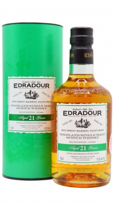 Edradour Small Batch Bourbon Cask Matured Single Malt Scotc 2003 21 Year Old